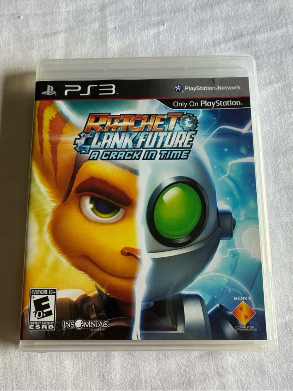 Sony PS3 Ratchet & Clank Future: A Crack in Time - Yellow/Blue/Green